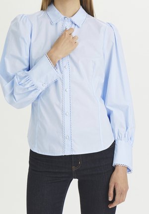 Hemdbluse - light blue