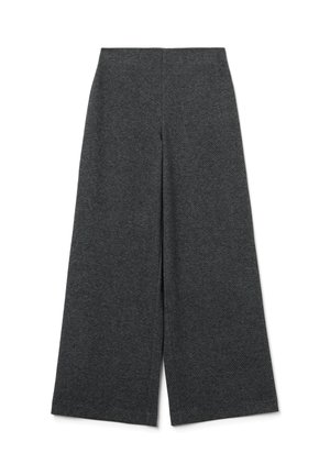 B.ANGEL WIDE-LEG - Pantaloni - grey/black