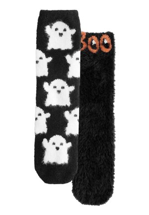 COSY 2 PACK - Ponožky - black white ghosts