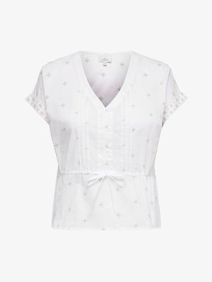 ONLY Carmakoma, TOP CARKUNA TOP - Blouse - bright white