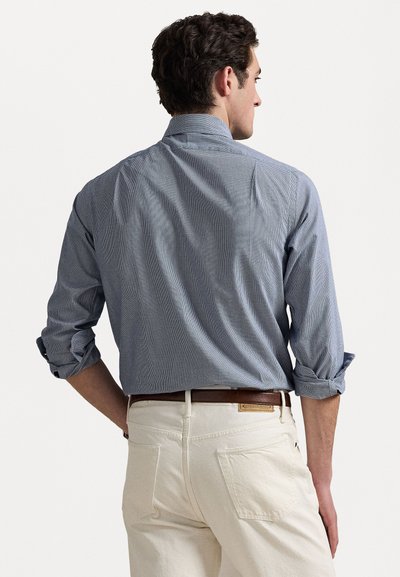 Polo Ralph Lauren CUSTOM FIT HOUNDSTOOTH TWILL SHIRT - Camisa - white/navy