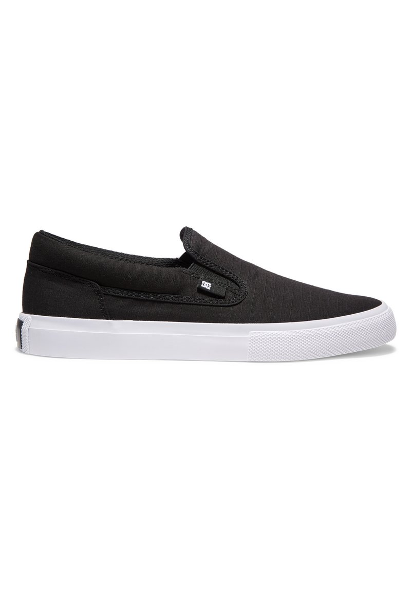 Herren Slipper | DC Shoes MANUAL Sneaker low black black white/anthrazit - NJ03998 Herren Slipper | DC Shoes MANUAL Sneaker low black black white/anthrazit - NJ03998