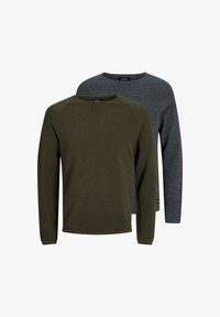 Non sélectionné, dunkelgrau/dunkelgrün