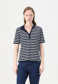 Tommy Hilfiger T-Shirt print - dark night navy/ ecru