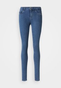 ONLY ONLRAIN  - Vaqueros pitillo - medium blue denim