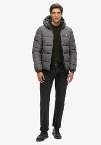 Superdry & Co PUFFER - Vinterjakker - dark slate grey