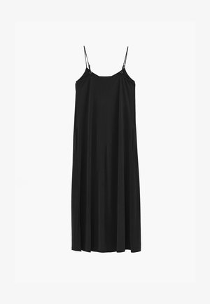 OXXO, OXXO STRAPPY V NECK MIDI DRESS - Robe de jour - black