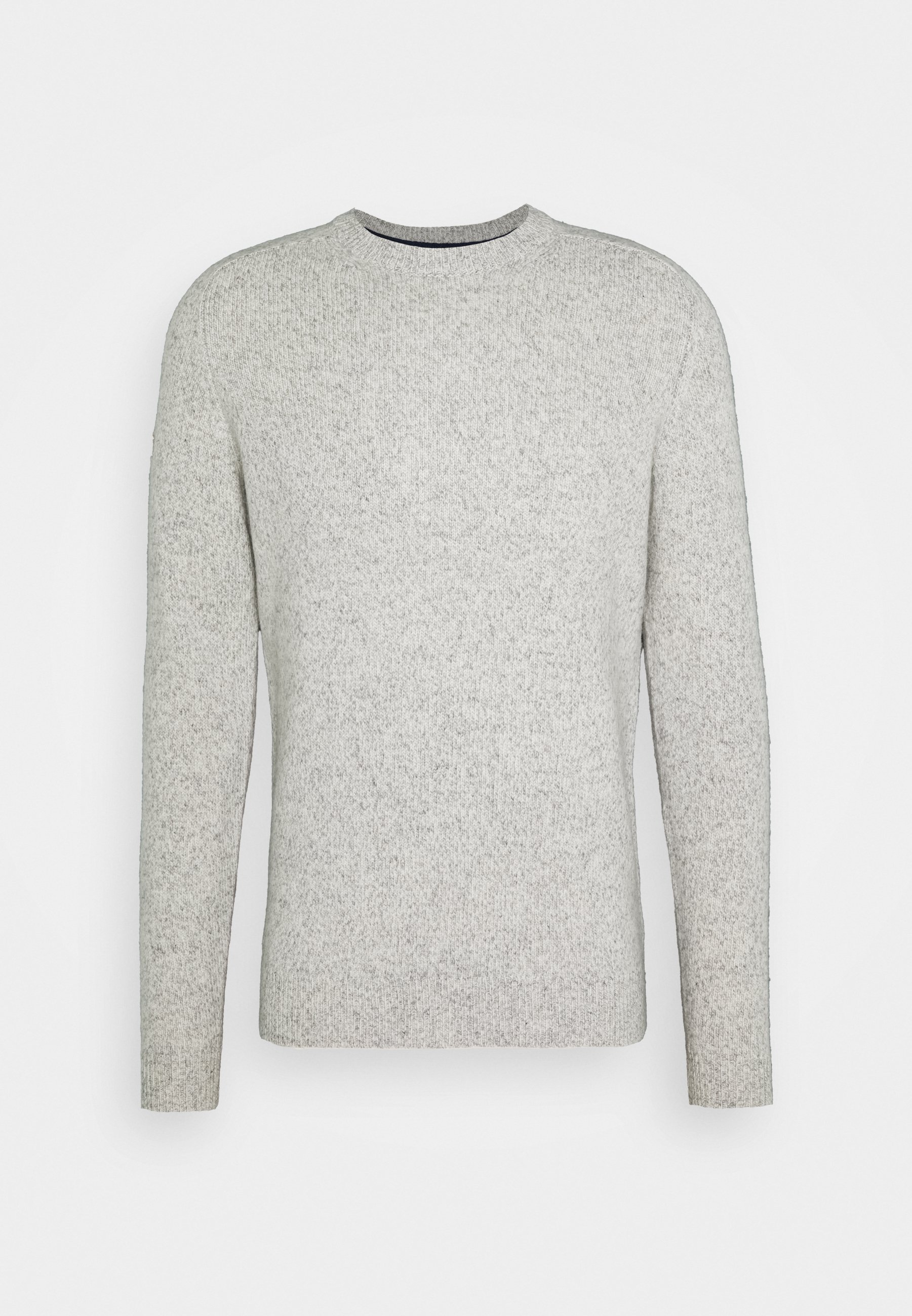 HARLO Stickad tröja oil grey twist HARLO Stickad tröja oil grey twist