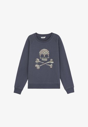 Bluză de molton - navy