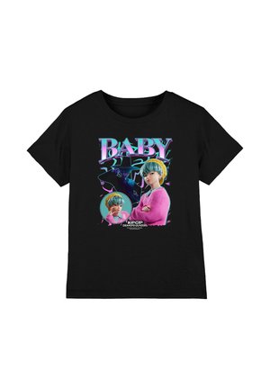 NETFLIX, KPOP DEMON HUNTERS SAJA BOYS BABY HOMAGE UNISEX - T-Shirt print - black