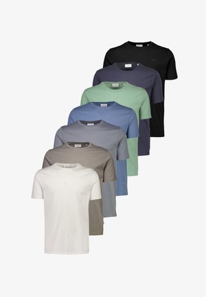 Lindbergh, BASIC O-NECK TEE S/S 7 PACK - T-shirt basic - multi