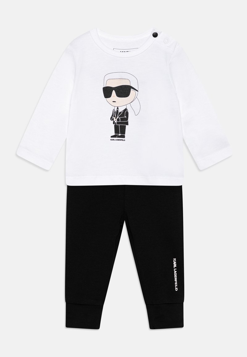 KARL LAGERFELD KIDS T-shirt à manches longues blanc