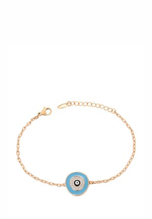 Karkötő - rose gold-coloured/turquoise