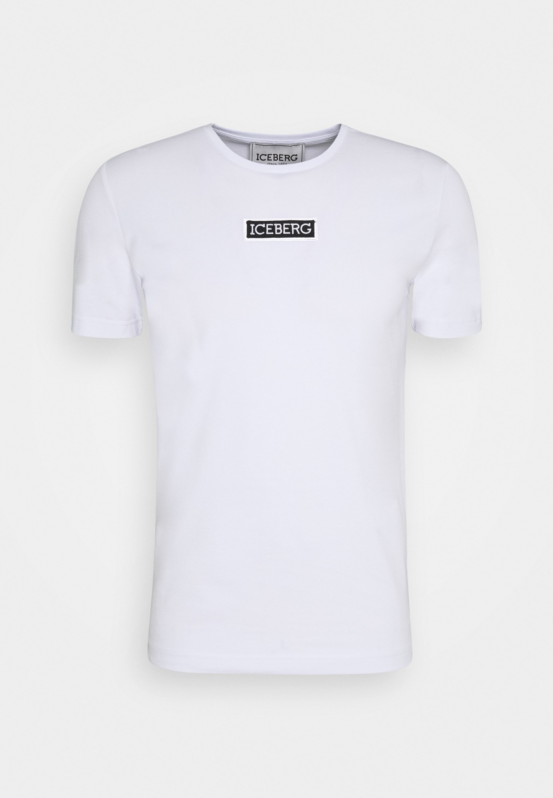 Iceberg T shirt print bianco otticowit Zalando.nl Iceberg T shirt print bianco ottico Zalando.nl