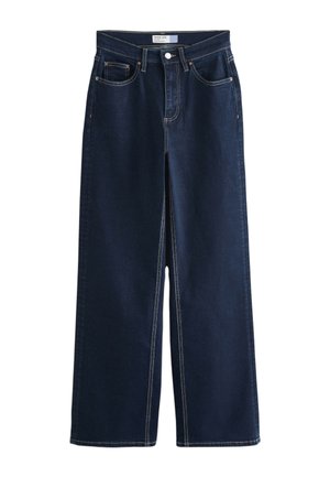 Next, TALL FIT - HIGH RISE STRETCH WIDE LEG JEANS  . - Jeans a sigaretta - blue