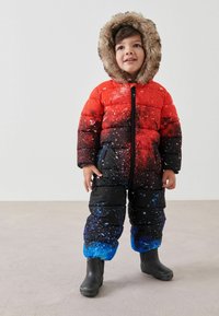 Next STANDARD - Talvihaalari - red galaxy print