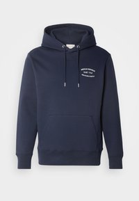 SMALL GRAPHIC  - Kapuutsiga pusa - evening blue