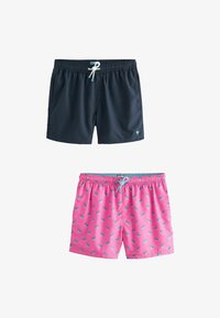 Ausgewählt, pink flamingo navy