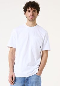 Garcia Camiseta estampada - white