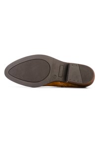 PS POELMAN Bottines de cowboy / motard - cognac