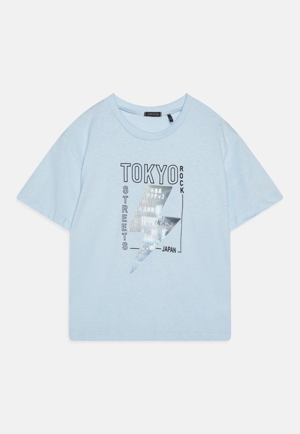 TEE - Print T-shirt - bleu ciel