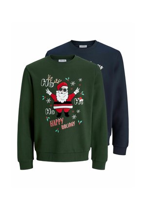 2ER-PACK X-MAS  - Sweatshirt - kombu green