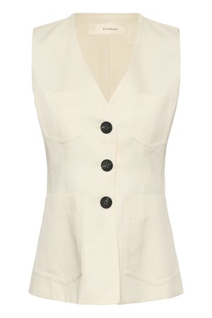 InWear, QUENTAIW WAISTCOAT - Veste sans manches - vanilla