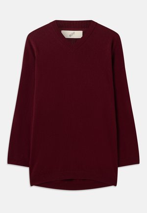 NORTH V NECK  - Trui - burgundy