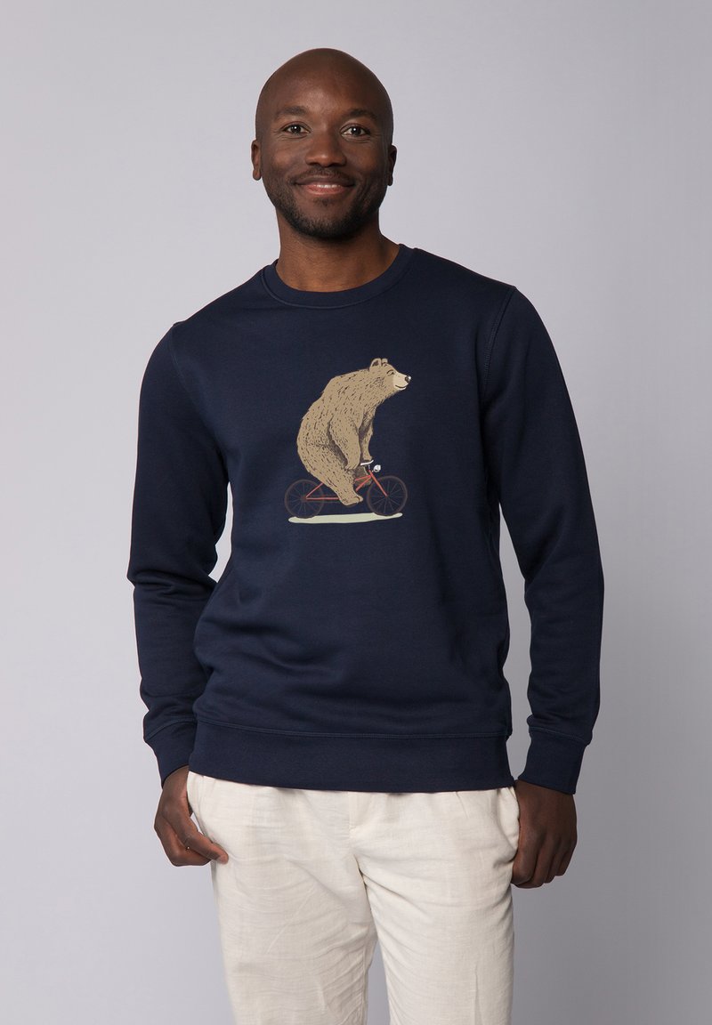 watapparel FAHRRADBÄR - Sweater - french navy