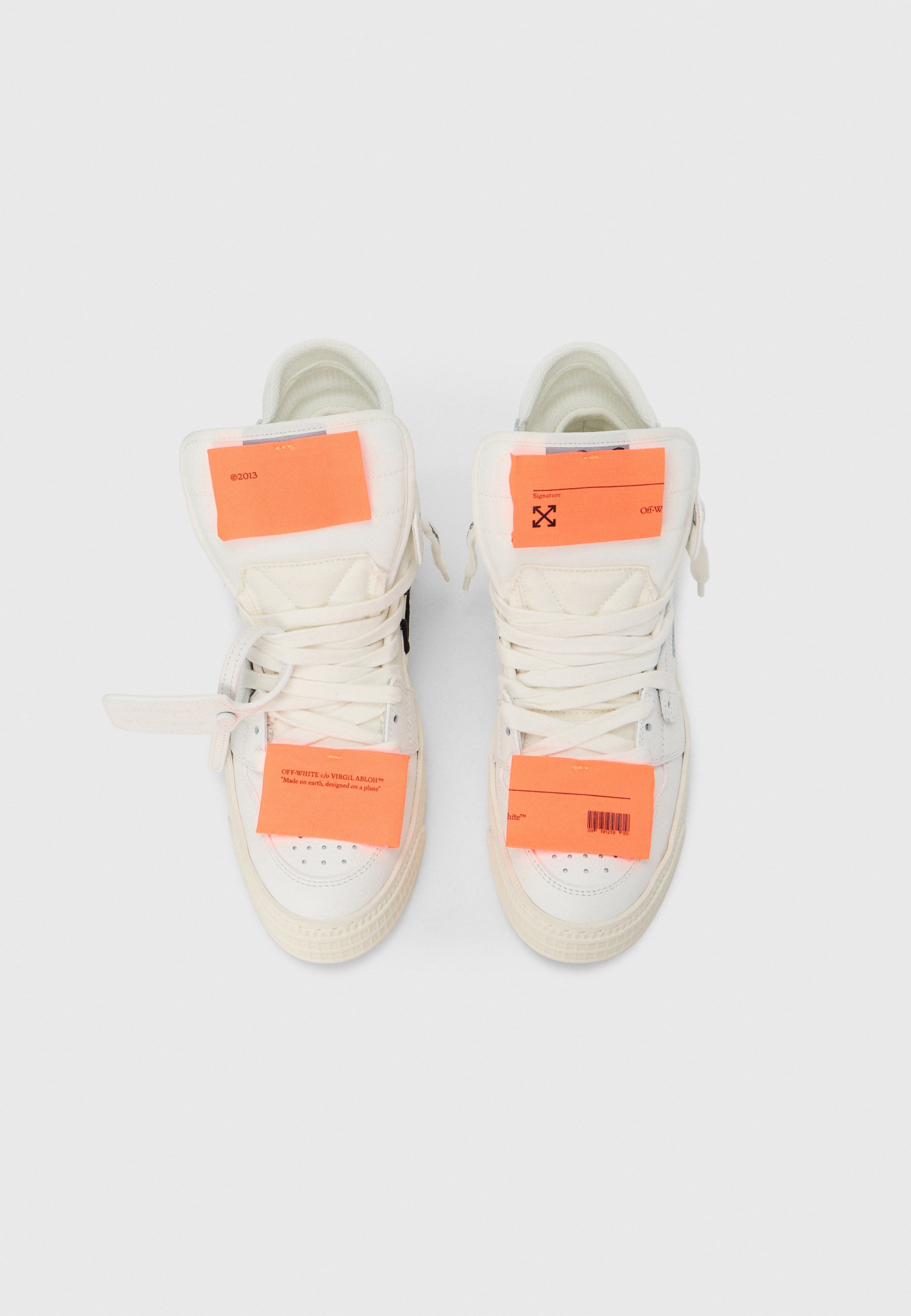 off white orange trainers