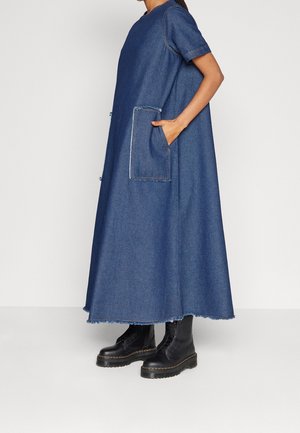 Maxiklänning - dark-blue denim