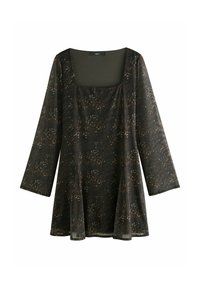 REGULAR FIT - Dienas kleita - brown animal print