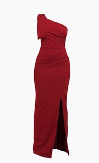 TALIA BOW - Maksimekko - cherry red