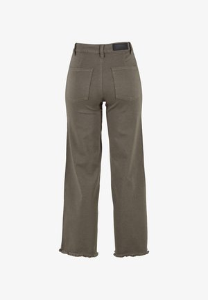 Urban Classics Flared Jeans - olive