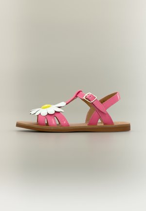 PLAGETTE - Sandales - vernis metal/bubble gum