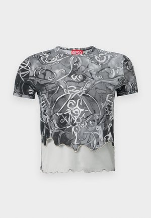 Diesel TINLAY - Blouse - silver-coloured