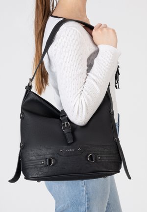 Rieker, RIEKER UMHÄNGETASCHE H1043 - Handtasche - schwarz