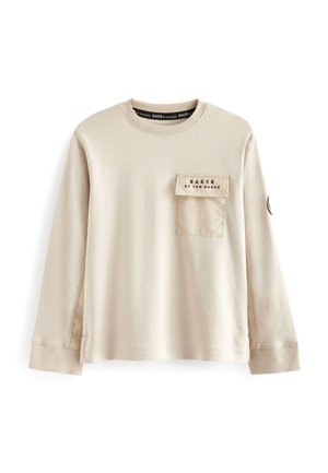 Pikkade varrukatega topp - tan brown
