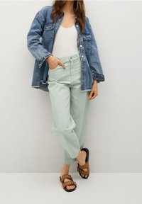 Mango Jeans baggy - mint
