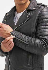 Serge Pariente Giacca di pelle - black