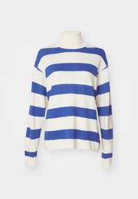 KALLY  - Strickpullover - amparo blue/winter white