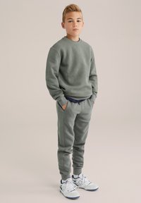 WE Fashion BLUE RIDGE - Mikina - olive green