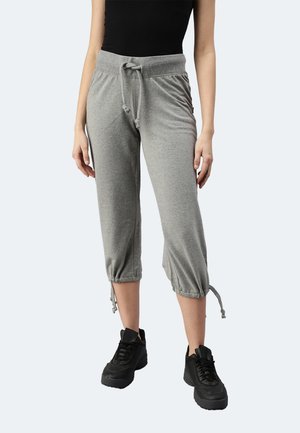 STRETCH 3/4  CONNY - Jogginghose - ebony chine