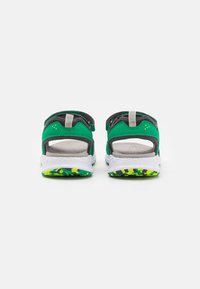 Superfit CRISS CROSS UNISEX - Käimissandaalid - grün/gelb