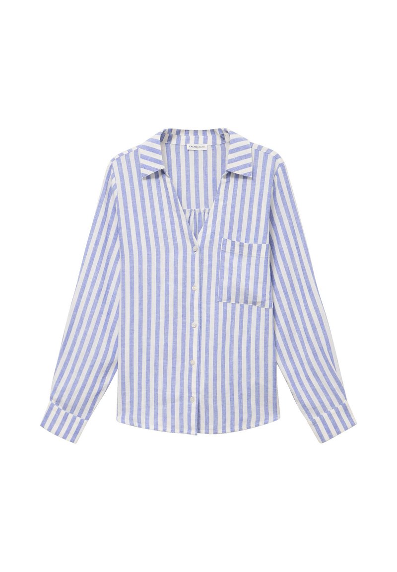 Cache Cache MIT KLASSISCHEM KRAGEN LANGE ÄRMEL - Button-down blouse ...