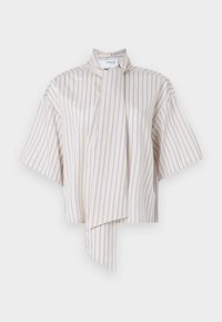 SLFLANA JUNO BOW SHIRT - Bluza s gumbima - birch\first bloom