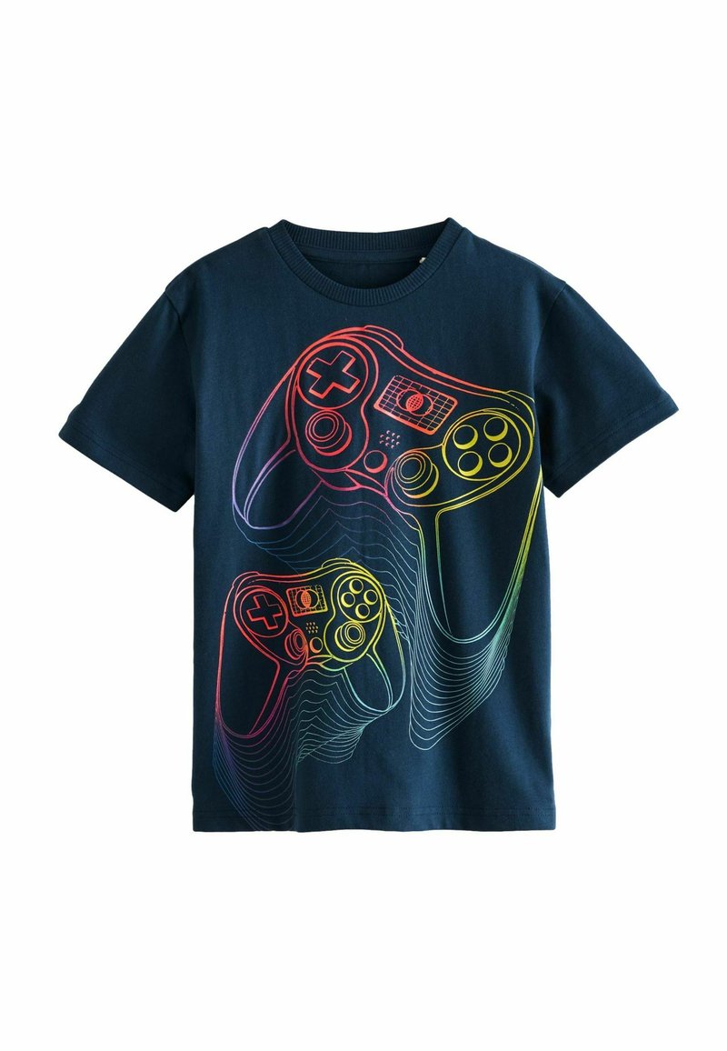 Next - SHORT SLEEVE GRAPHIC STANDARD - Nyomott mintás póló - rainbow gaming, Nagyítás