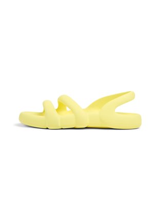 KOBARAH FLAT - Badesandaler - helles gelb