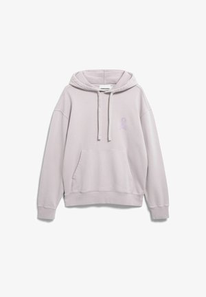 ARMEDANGELS, ICONIC Å KIRAAN GMT DYE - Kapuzenpullover - moonlit lilac washed