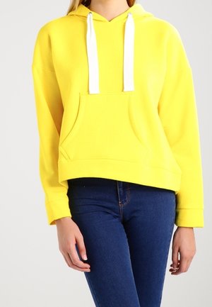 Sweat à capuche - yellow